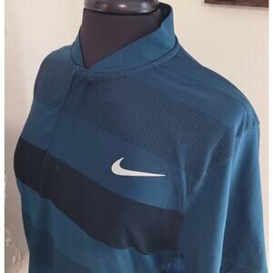 Nike Golf Momentum Fly Swing Knit Polo Green Large
